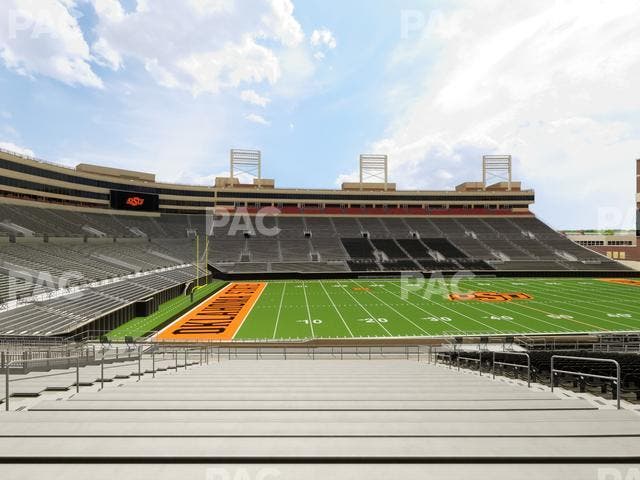 Boone Pickens Stadium - Section 110 Seat View