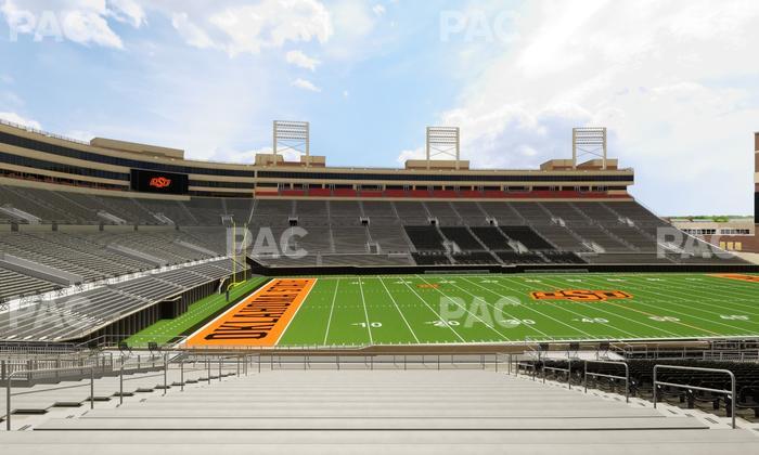 Boone Pickens Stadium - Section 110 Seat View