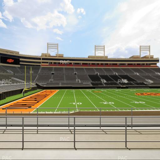 Boone Pickens Stadium - Section 110 Seat View