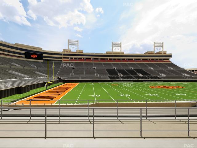 Boone Pickens Stadium - Section 110 Seat View