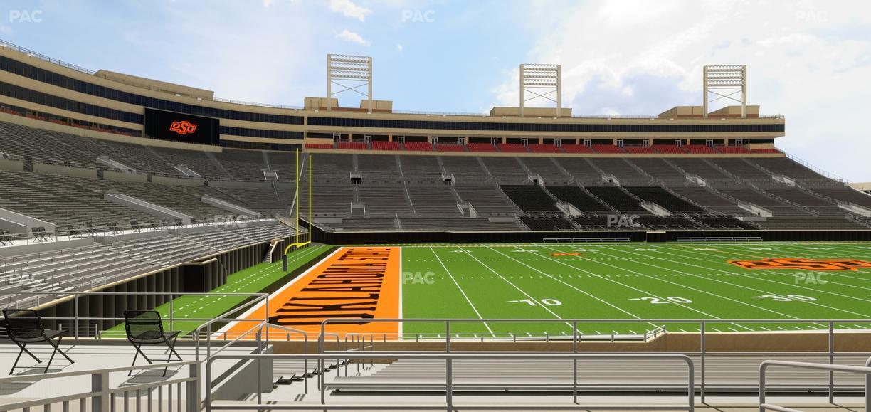 Boone Pickens Stadium - Section 111 Seat View