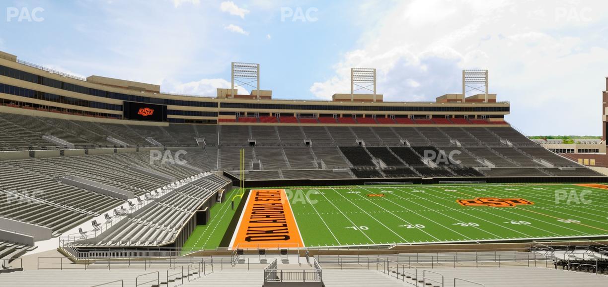 Boone Pickens Stadium - Section 111 Seat View