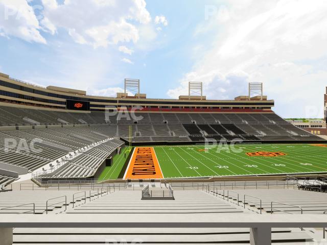 Boone Pickens Stadium - Section 111 Seat View Boone Pickens Stadium - Section 111 Seat View