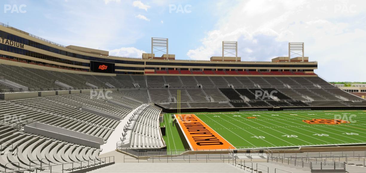 Boone Pickens Stadium - Section 112 Seat View