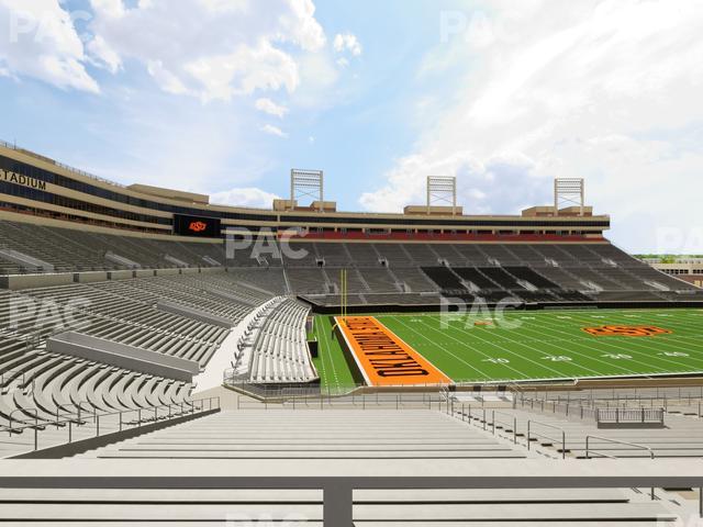 Boone Pickens Stadium - Section 112 Seat View Boone Pickens Stadium - Section 112 Seat View