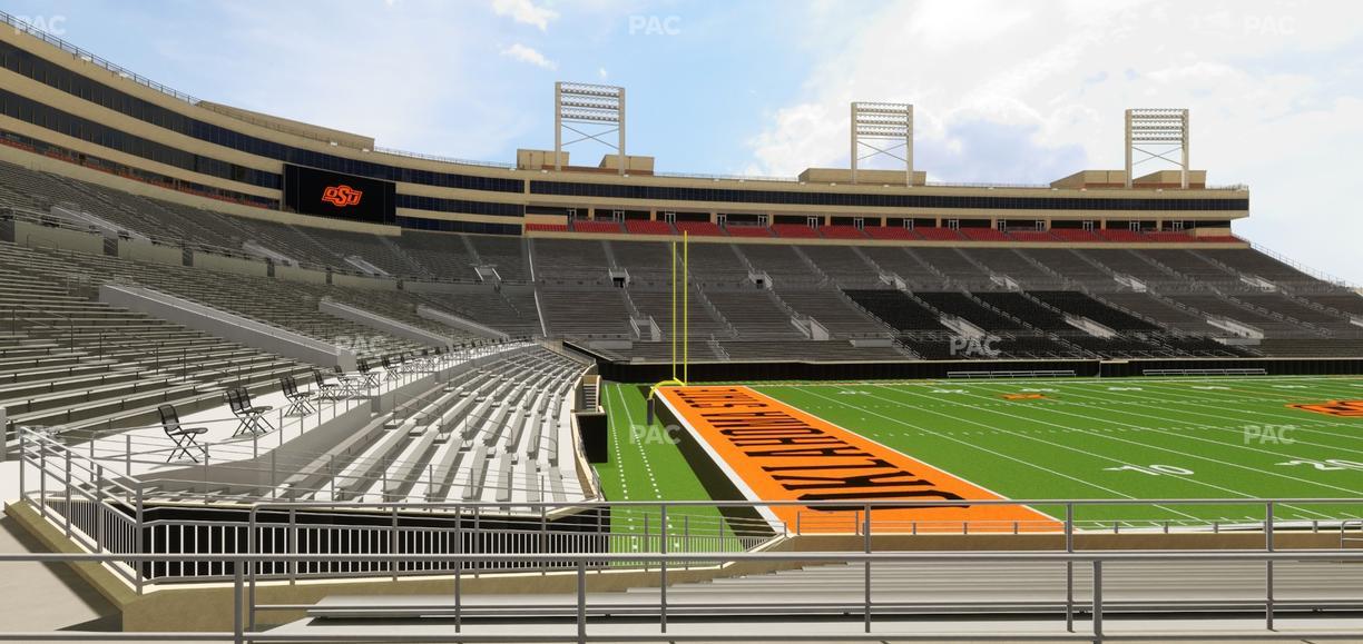 Boone Pickens Stadium - Section 112 Seat View