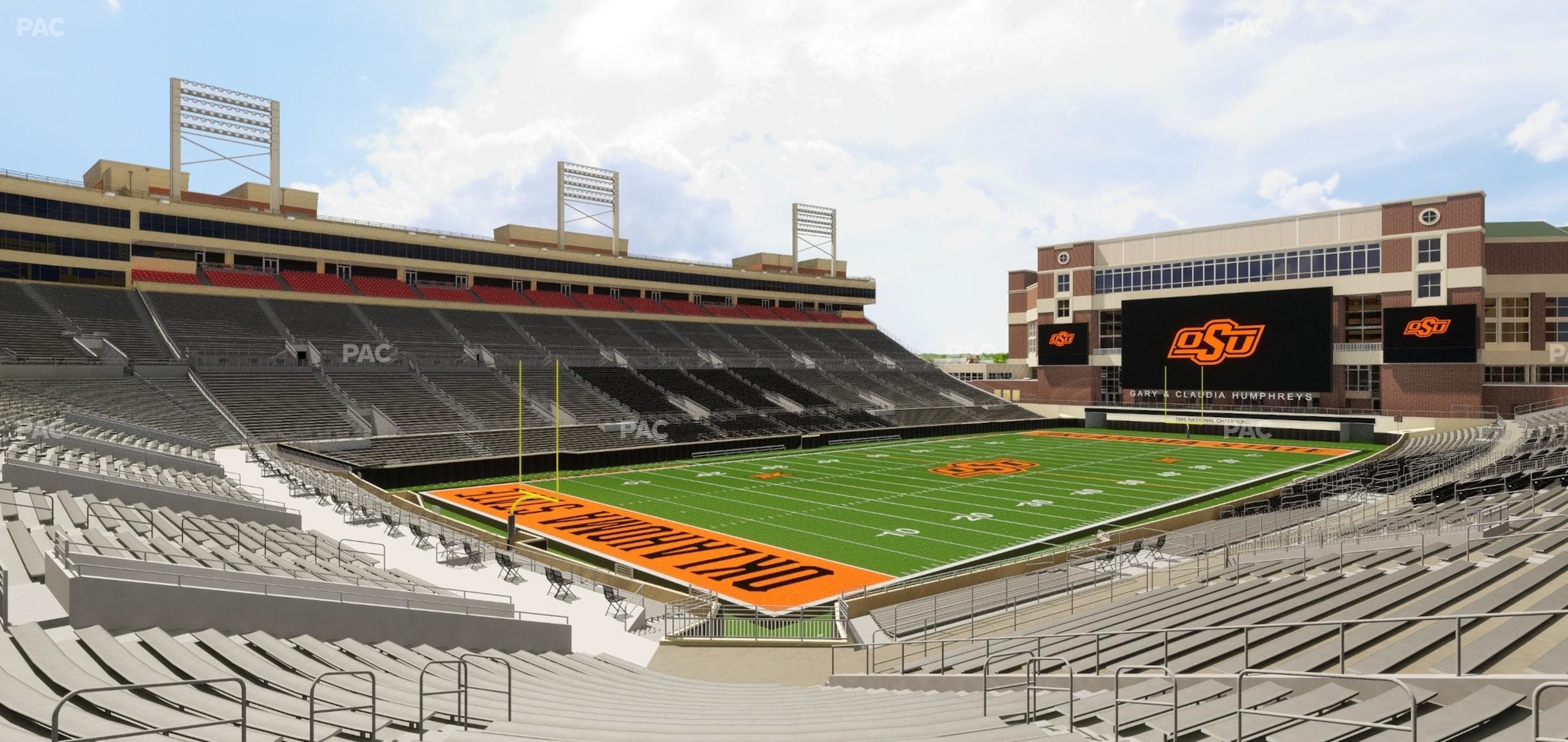 Boone Pickens Stadium - Section 113 Seat View