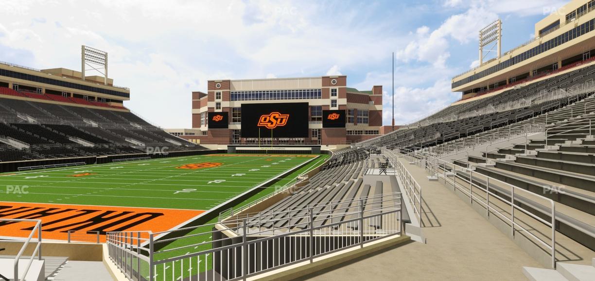 Boone Pickens Stadium - Section 117 Seat View