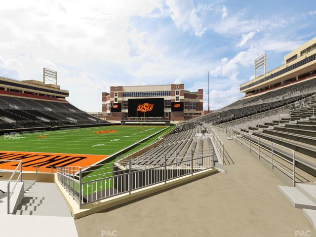 Boone Pickens Stadium - Section 117 Seat View
