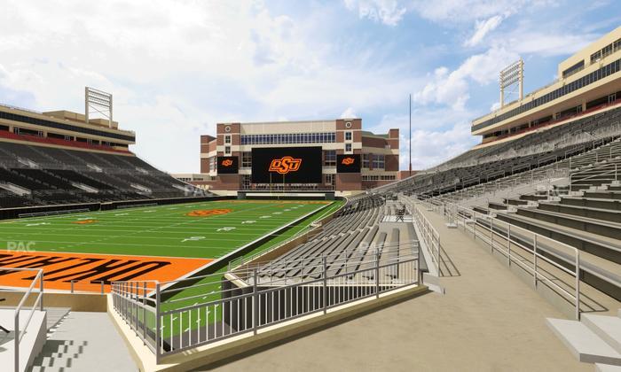 Boone Pickens Stadium - Section 117 Seat View