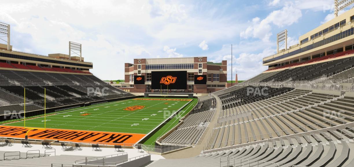 Boone Pickens Stadium - Section 117 Seat View