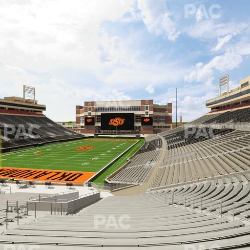 Boone Pickens Stadium - Section 117 Seat View