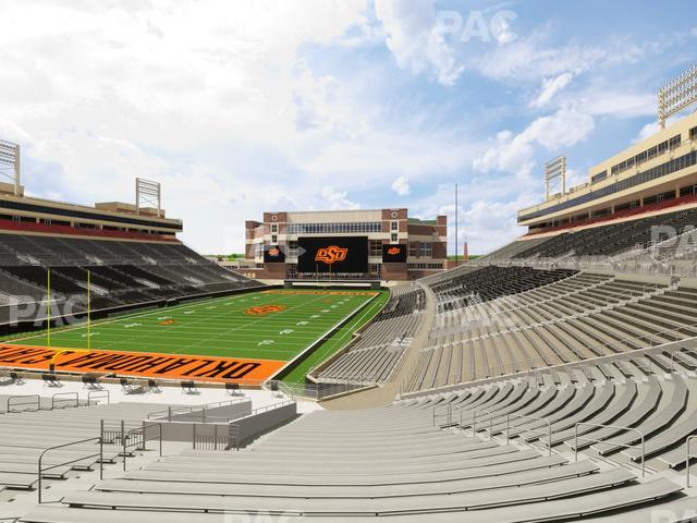 Boone Pickens Stadium - Section 117 Seat View Boone Pickens Stadium - Section 117 Seat View