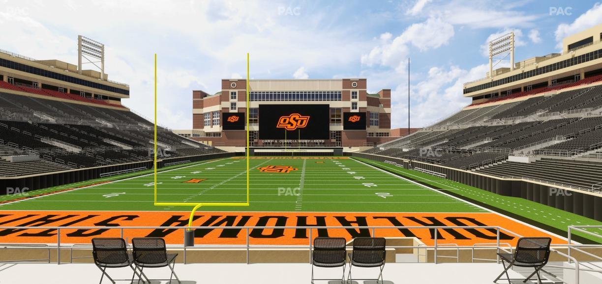 Boone Pickens Stadium - Section 120 Seat View