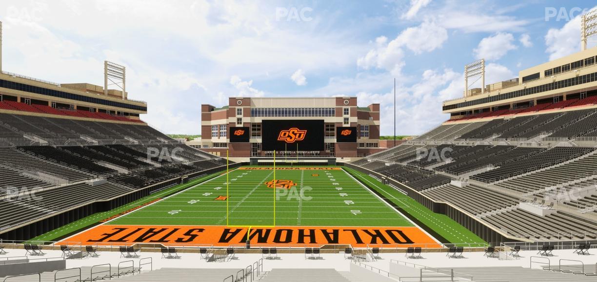 Boone Pickens Stadium - Section 120 Seat View