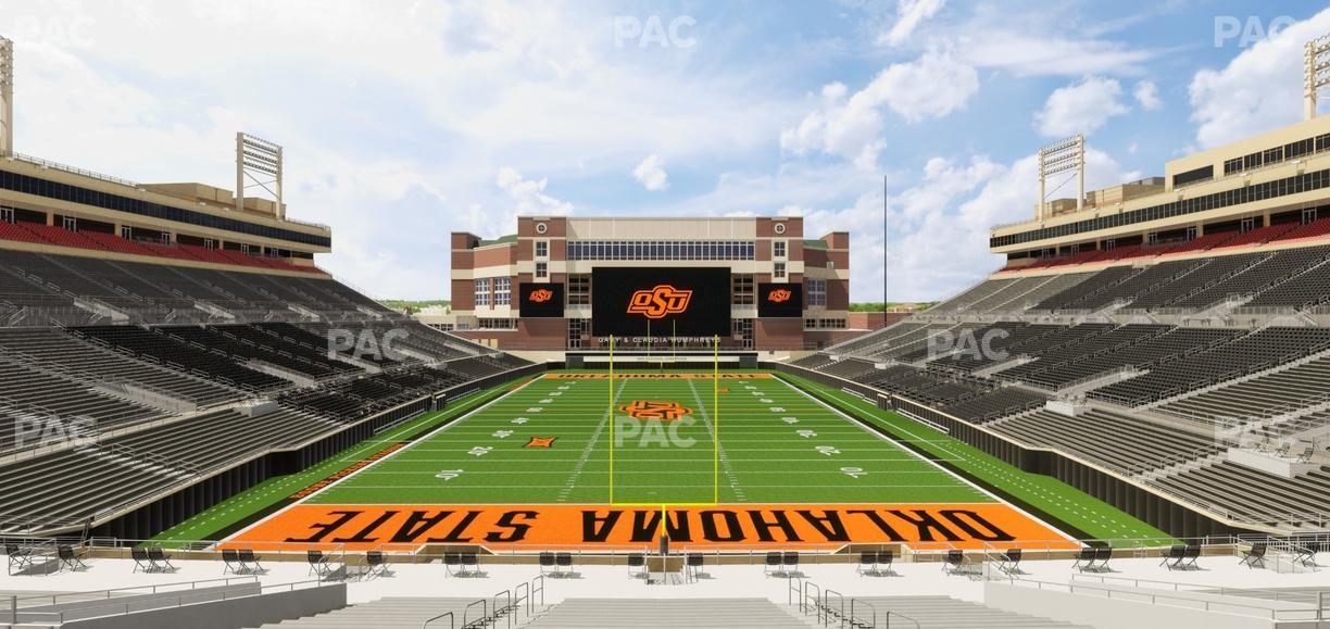 Boone Pickens Stadium - Section 121 Seat View