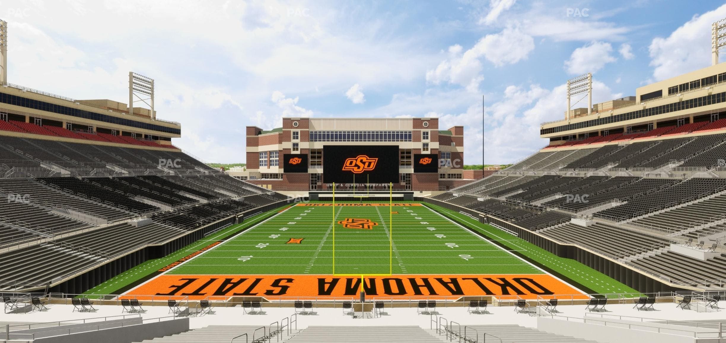 Boone Pickens Stadium - Section 121 Seat View