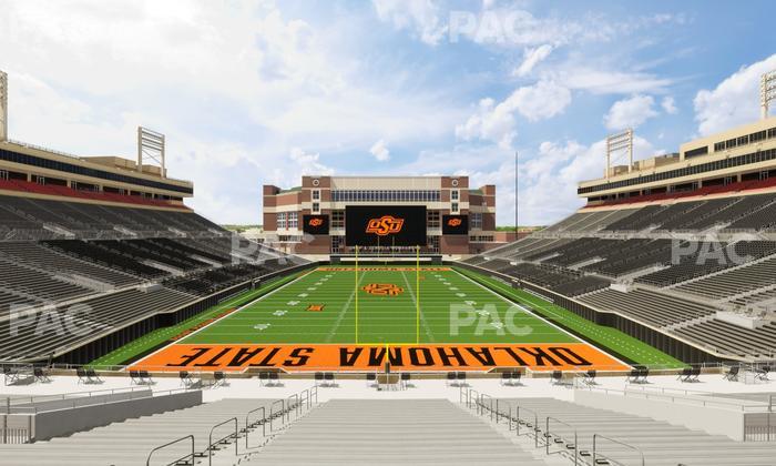 Boone Pickens Stadium - Section 121 Seat View