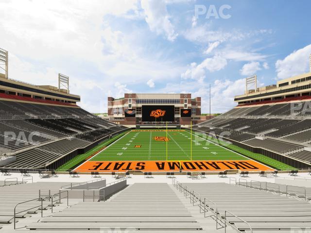 Boone Pickens Stadium - Section 122 Seat View Boone Pickens Stadium - Section 122 Seat View