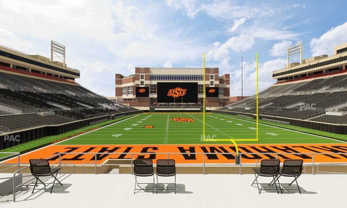Boone Pickens Stadium - Section 122 Seat View