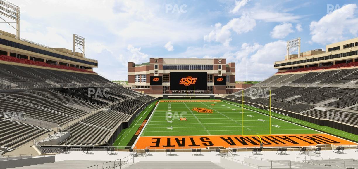 Boone Pickens Stadium - Section 123 Seat View
