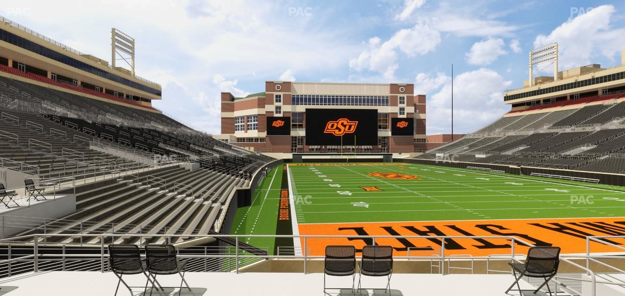 Boone Pickens Stadium - Section 124 Seat View