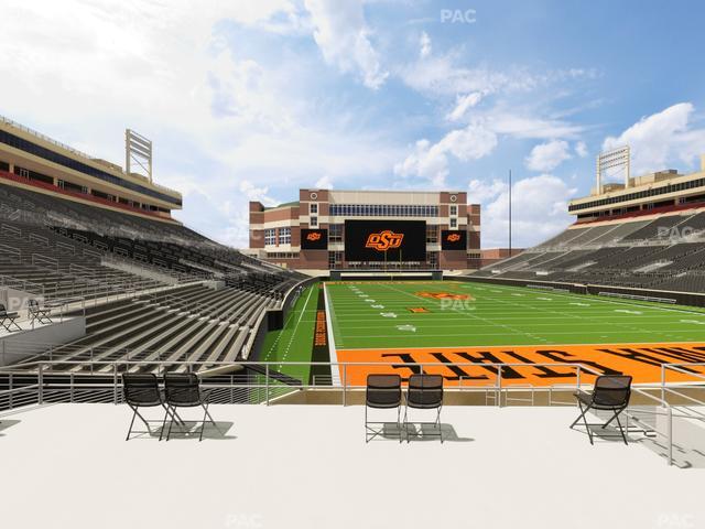 Boone Pickens Stadium - Section 124 Seat View