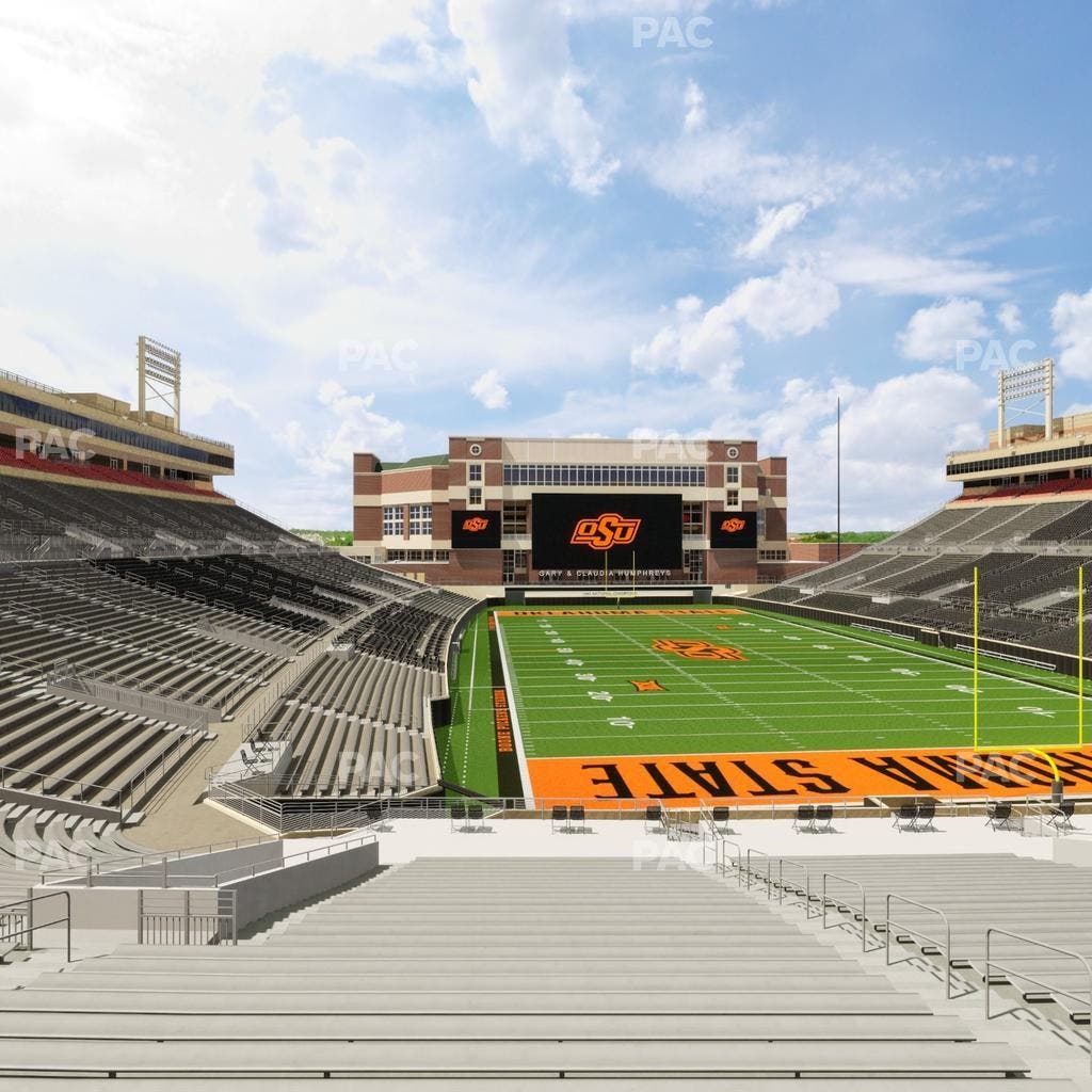 Boone Pickens Stadium - Section 124 Seat View