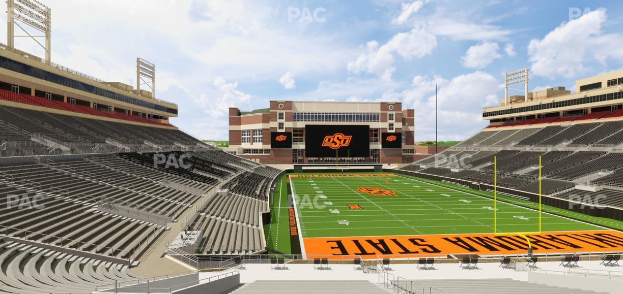 Boone Pickens Stadium - Section 124 Seat View