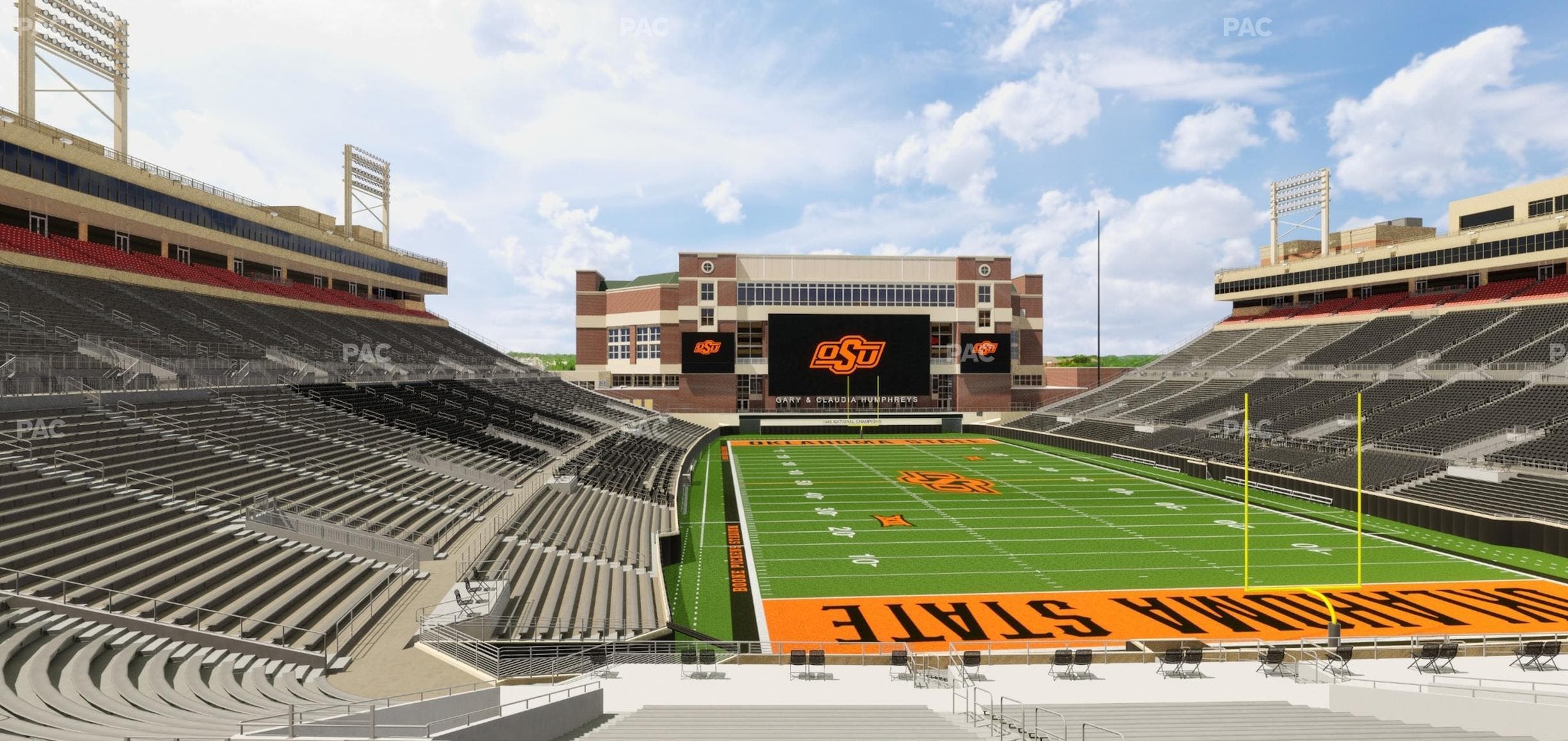 Boone Pickens Stadium - Section 124 Seat View