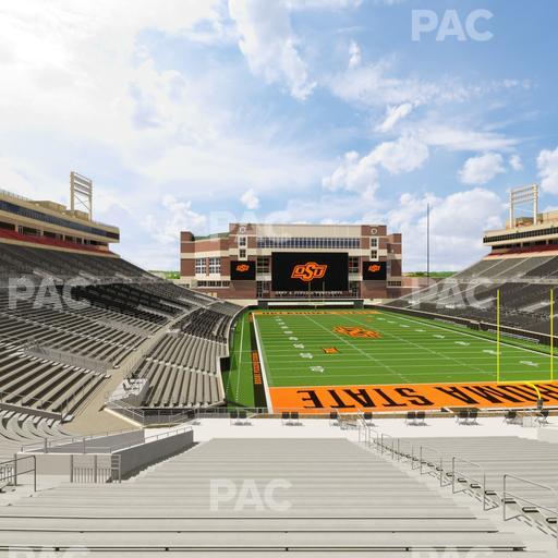 Boone Pickens Stadium - Section 124 Seat View