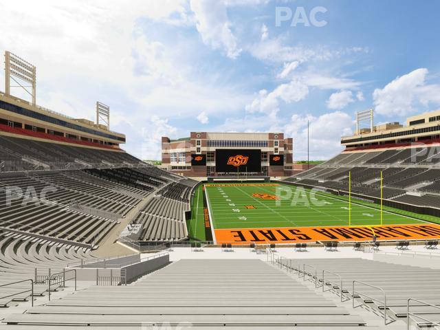 Boone Pickens Stadium - Section 124 Seat View Boone Pickens Stadium - Section 124 Seat View