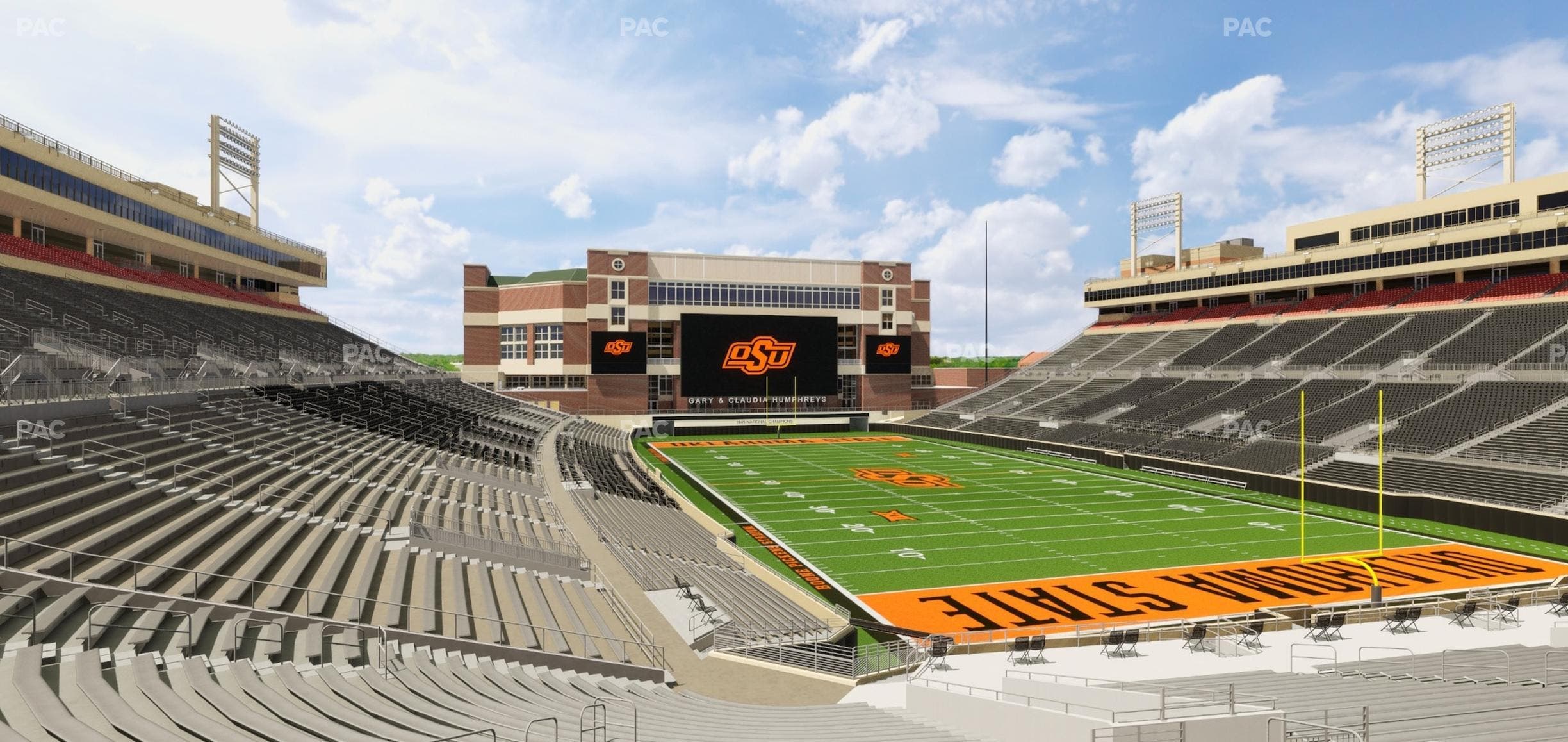 Boone Pickens Stadium - Section 126 Seat View