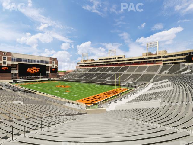 Boone Pickens Stadium - Section 127 Seat View Boone Pickens Stadium - Section 127 Seat View