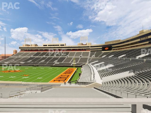 Boone Pickens Stadium - Section 130 Seat View Boone Pickens Stadium - Section 130 Seat View