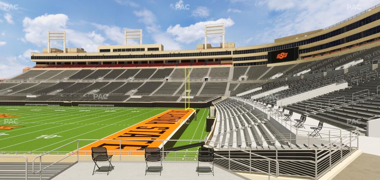 Boone Pickens Stadium - Section 130 Seat View