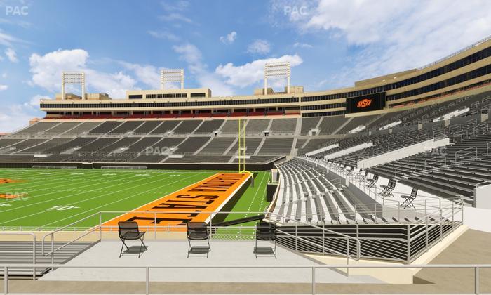 Boone Pickens Stadium - Section 130 Seat View