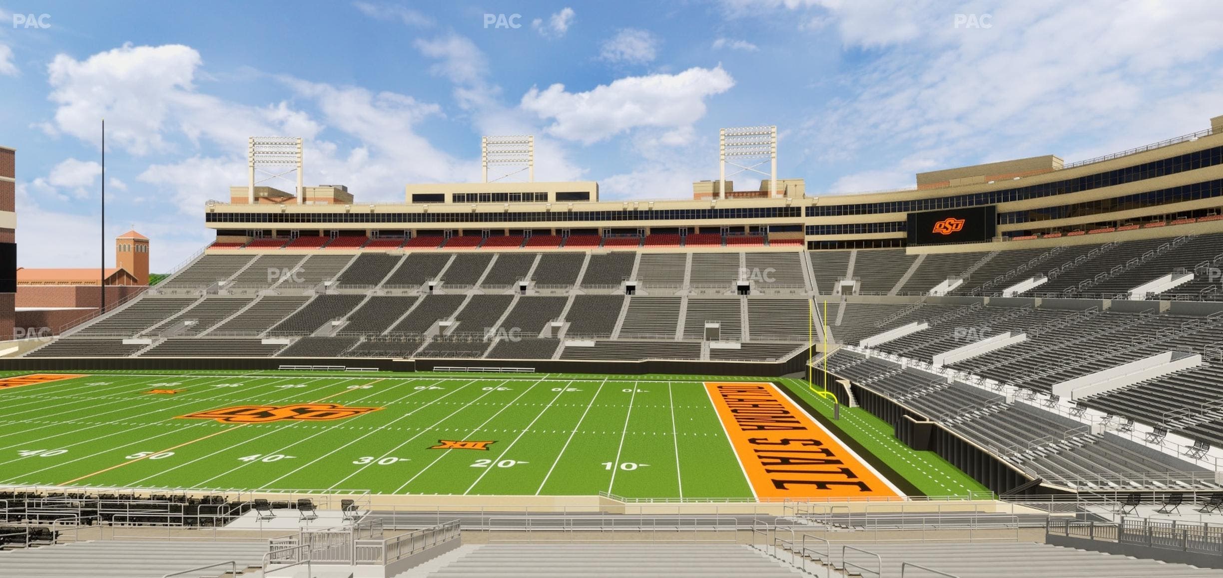 Boone Pickens Stadium - Section 132 Seat View