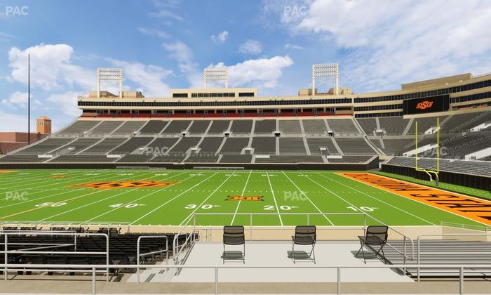 Boone Pickens Stadium - Section 133 Seat View