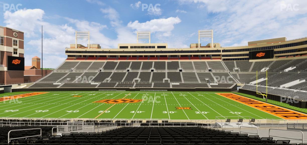 Boone Pickens Stadium - Section 134 Seat View