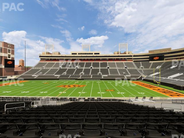 Boone Pickens Stadium - Section 134 Seat View Boone Pickens Stadium - Section 134 Seat View