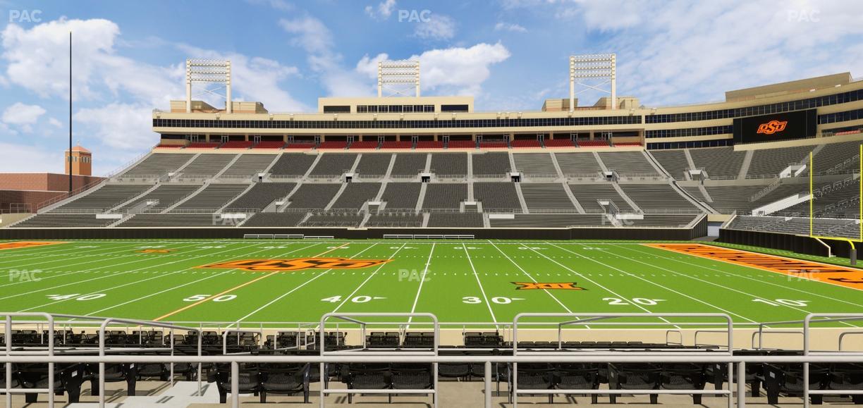 Boone Pickens Stadium - Section 134 Seat View