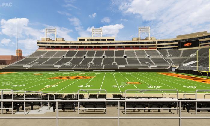 Boone Pickens Stadium - Section 134 Seat View