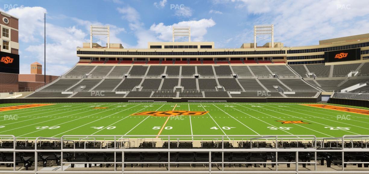 Boone Pickens Stadium - Section 135 Seat View