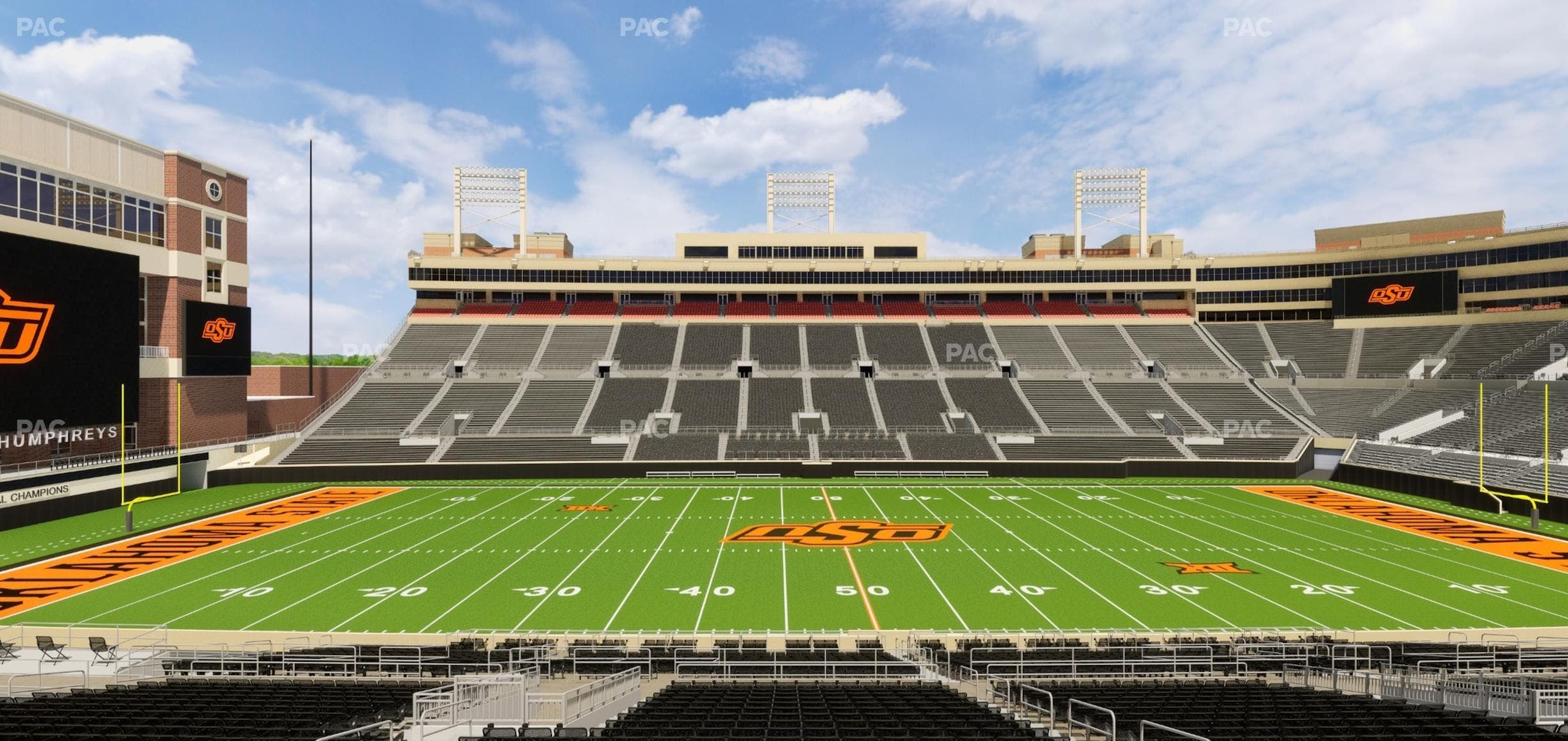 Boone Pickens Stadium - Section 136 Seat View