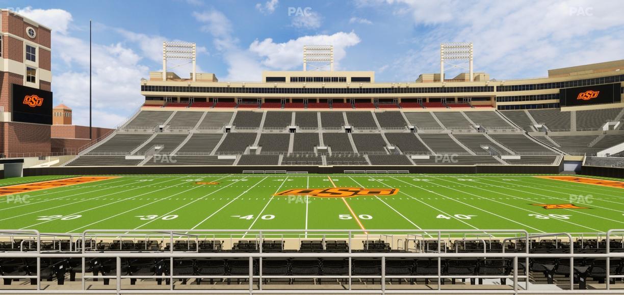 Boone Pickens Stadium - Section 136 Seat View