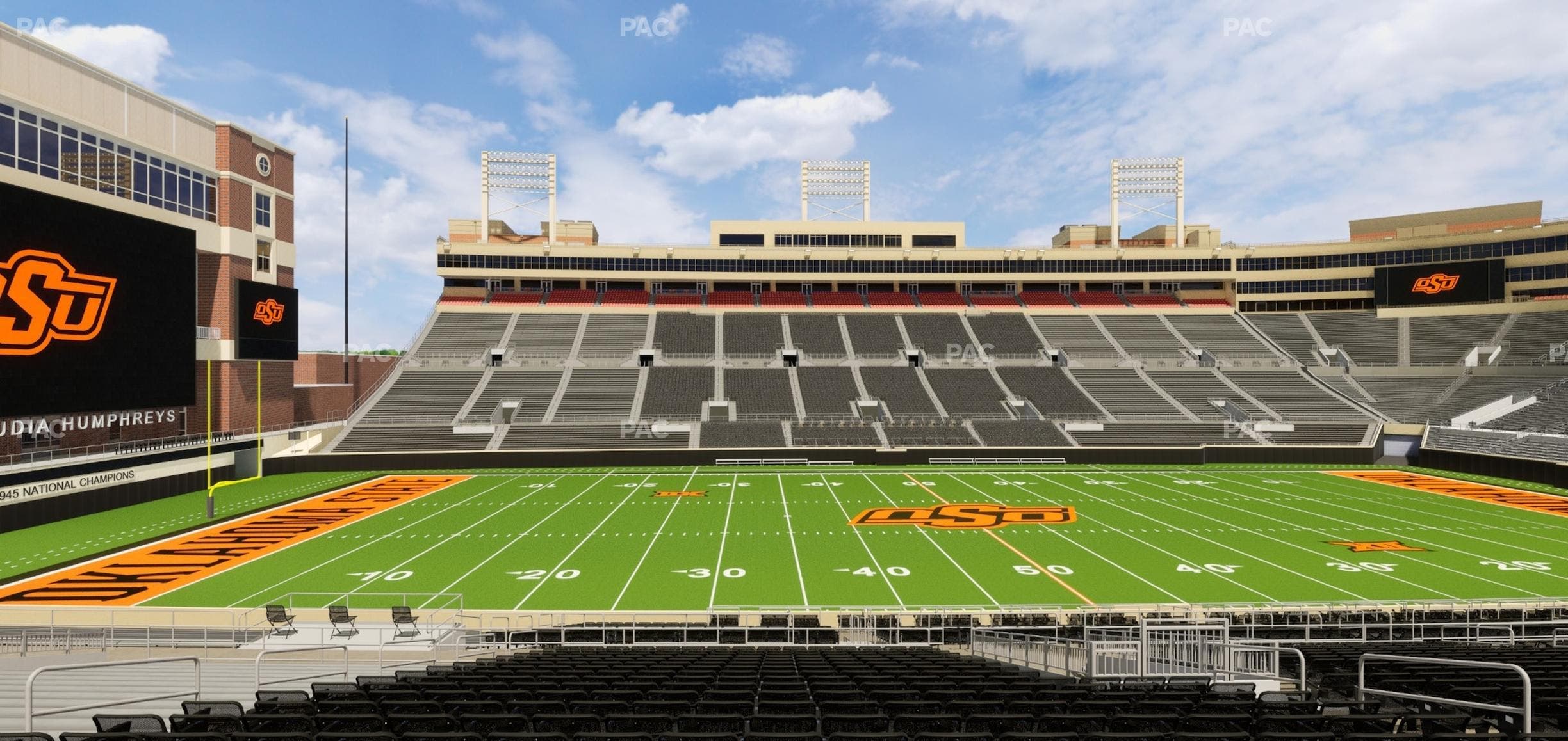 Boone Pickens Stadium - Section 137 Seat View