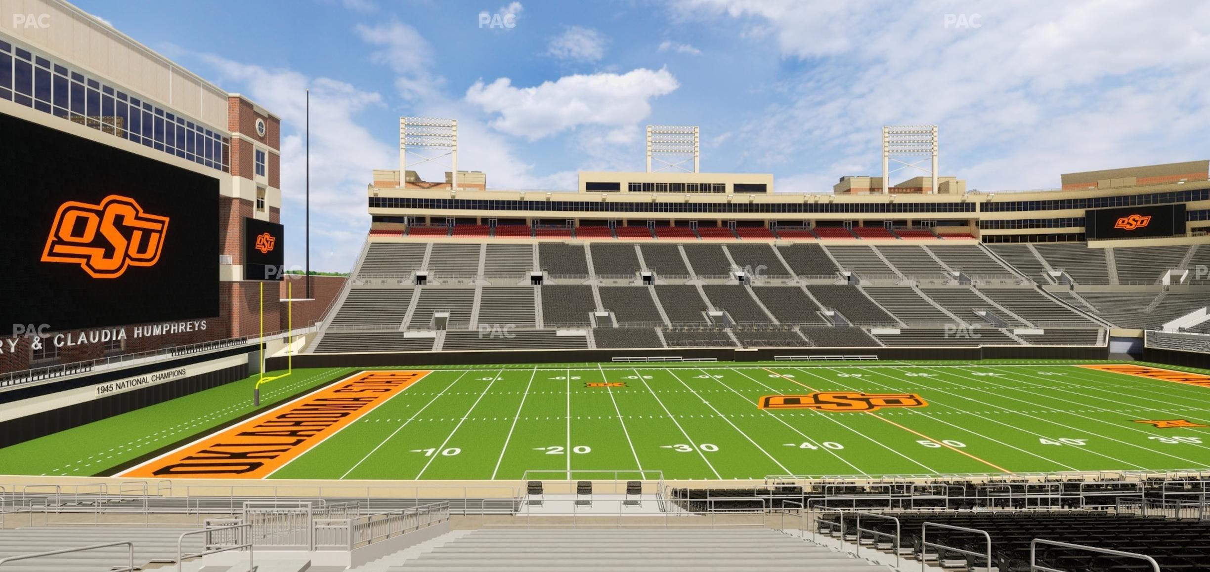Boone Pickens Stadium - Section 138 Seat View