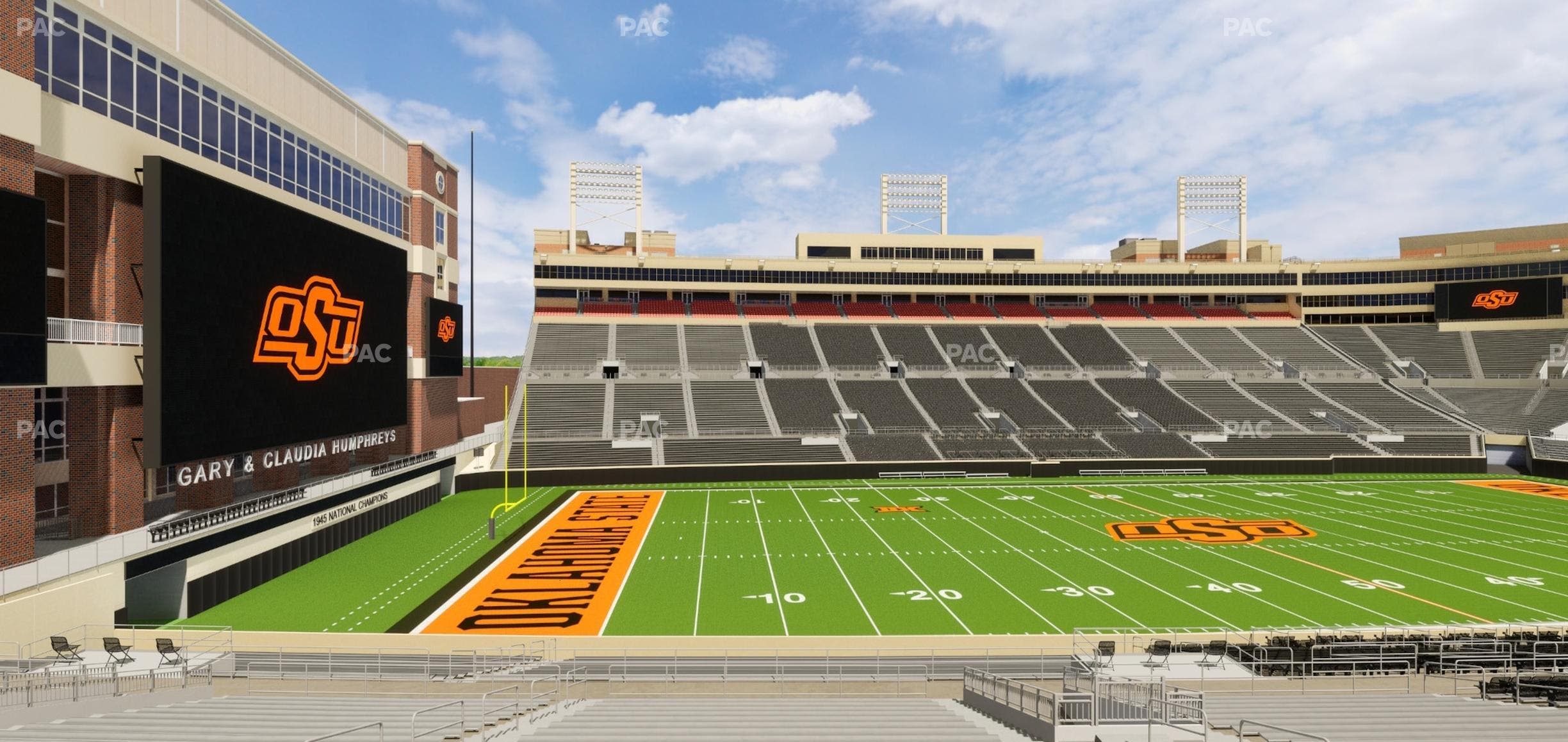 Boone Pickens Stadium - Section 139 Seat View