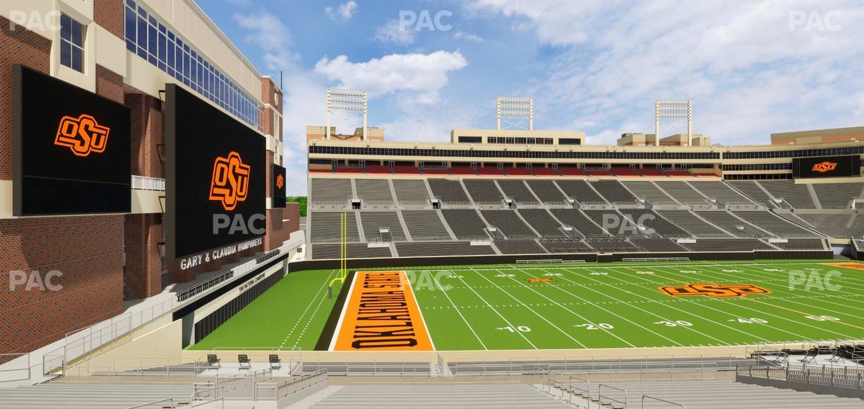 Boone Pickens Stadium - Section 140 Seat View